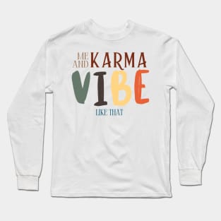 Karma - Midnights Long Sleeve T-Shirt